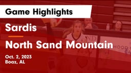 Sardis  vs North Sand Mountain  Game Highlights - Oct. 2, 2023