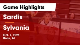 Sardis  vs Sylvania Game Highlights - Oct. 7, 2023