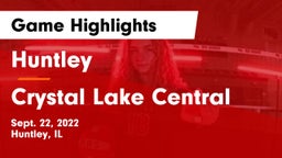 Huntley  vs Crystal Lake Central Game Highlights - Sept. 22, 2022