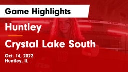 Huntley  vs Crystal Lake South  Game Highlights - Oct. 14, 2022
