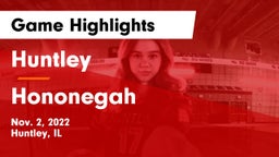 Huntley  vs Hononegah  Game Highlights - Nov. 2, 2022