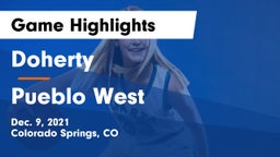 Doherty  vs Pueblo West  Game Highlights - Dec. 9, 2021