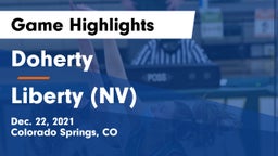 Doherty  vs Liberty (NV) Game Highlights - Dec. 22, 2021