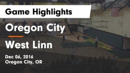 Oregon City  vs West Linn  Game Highlights - Dec 06, 2016
