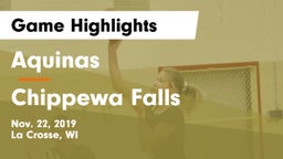 Aquinas  vs Chippewa Falls  Game Highlights - Nov. 22, 2019