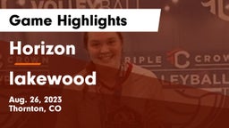 Horizon  vs lakewood Game Highlights - Aug. 26, 2023