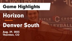 Horizon  vs Denver South  Game Highlights - Aug. 29, 2023