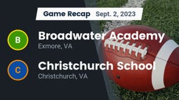 Recap: Broadwater Academy  vs. Christchurch School 2023