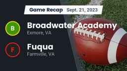 Recap: Broadwater Academy  vs. Fuqua  2023