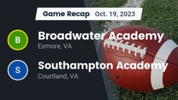 Recap: Broadwater Academy  vs. Southampton Academy  2023