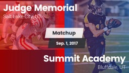 Matchup: Judge Memorial High vs. Summit Academy  2017