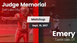 Matchup: Judge Memorial High vs. Emery  2017