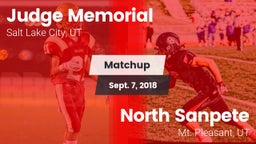 Matchup: Judge Memorial High vs. North Sanpete  2018