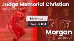 Matchup: Judge Memorial Chris vs. Morgan  2018