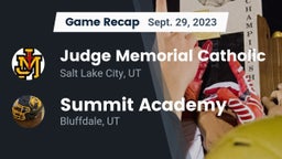 Recap: Judge Memorial Catholic  vs. Summit Academy  2023