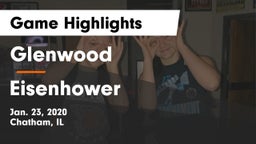 Glenwood  vs Eisenhower  Game Highlights - Jan. 23, 2020