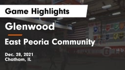 Glenwood  vs East Peoria Community  Game Highlights - Dec. 28, 2021