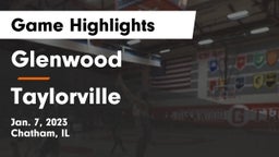 Glenwood  vs Taylorville  Game Highlights - Jan. 7, 2023