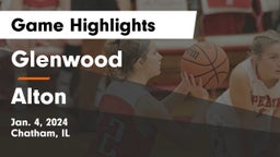 Glenwood  vs Alton  Game Highlights - Jan. 4, 2024