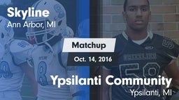 Matchup: Skyline  vs. Ypsilanti Community  2016