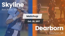 Matchup: Skyline  vs. Dearborn  2017