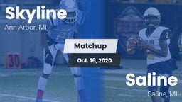 Matchup: Skyline  vs. Saline  2020