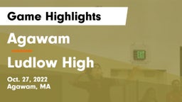 Agawam  vs Ludlow High Game Highlights - Oct. 27, 2022