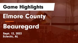 Elmore County  vs Beauregard  Game Highlights - Sept. 12, 2022