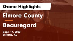 Elmore County  vs Beauregard  Game Highlights - Sept. 17, 2022