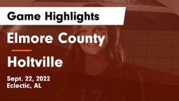 Elmore County  vs Holtville  Game Highlights - Sept. 22, 2022