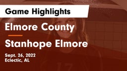 Elmore County  vs Stanhope Elmore  Game Highlights - Sept. 26, 2022