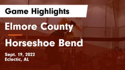 Elmore County  vs Horseshoe Bend  Game Highlights - Sept. 19, 2022