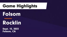 Folsom  vs Rocklin  Game Highlights - Sept. 15, 2022