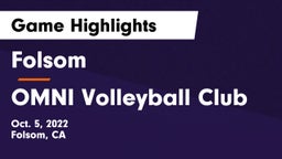 Folsom  vs OMNI Volleyball Club Game Highlights - Oct. 5, 2022