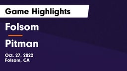 Folsom  vs Pitman  Game Highlights - Oct. 27, 2022