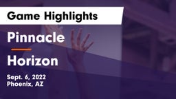 Pinnacle  vs Horizon  Game Highlights - Sept. 6, 2022