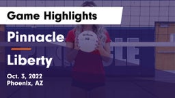 Pinnacle  vs Liberty  Game Highlights - Oct. 3, 2022