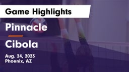Pinnacle  vs Cibola  Game Highlights - Aug. 24, 2023
