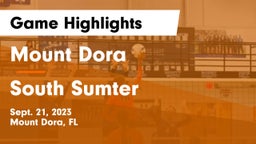 Mount Dora  vs South Sumter  Game Highlights - Sept. 21, 2023