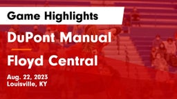 DuPont Manual  vs Floyd Central  Game Highlights - Aug. 22, 2023