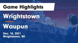 Wrightstown  vs Waupun  Game Highlights - Dec. 18, 2021