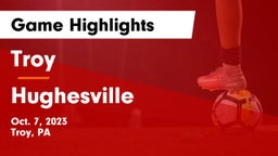 Troy  vs Hughesville  Game Highlights - Oct. 7, 2023