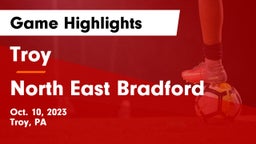 Troy  vs North East Bradford Game Highlights - Oct. 10, 2023