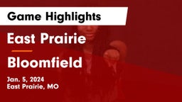 East Prairie  vs Bloomfield   Game Highlights - Jan. 5, 2024