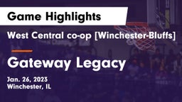 West Central co-op [Winchester-Bluffs]  vs Gateway Legacy Game Highlights - Jan. 26, 2023