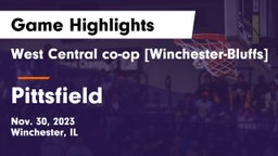 West Central co-op [Winchester-Bluffs]  vs Pittsfield  Game Highlights - Nov. 30, 2023