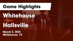 Whitehouse  vs Hallsville  Game Highlights - March 5, 2024