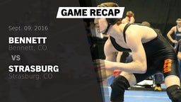 Recap: Bennett  vs. Strasburg  2016