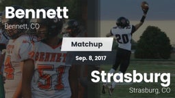 Matchup: Bennett  vs. Strasburg  2017