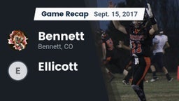 Recap: Bennett  vs. Ellicott  2017